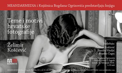 Predstavljanje knjige Želimira Koščevića: Teme i motivi hrvatske fotografije