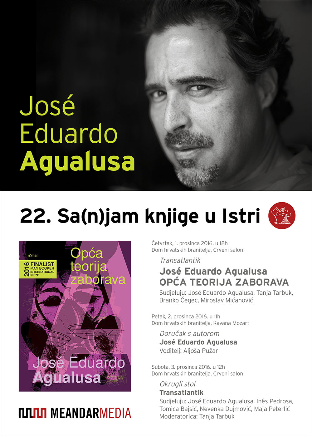 Trenutno pregledavate 22. Sa(n)jam knjige u Istri: José Eduardo Agualusa