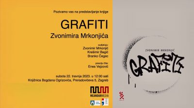 Predstavljanje knjige “GRAFITI” Zvonimira Mrkonjića